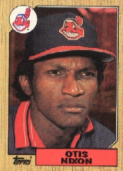1987 Topps Baseball Cards      486     Otis Nixon